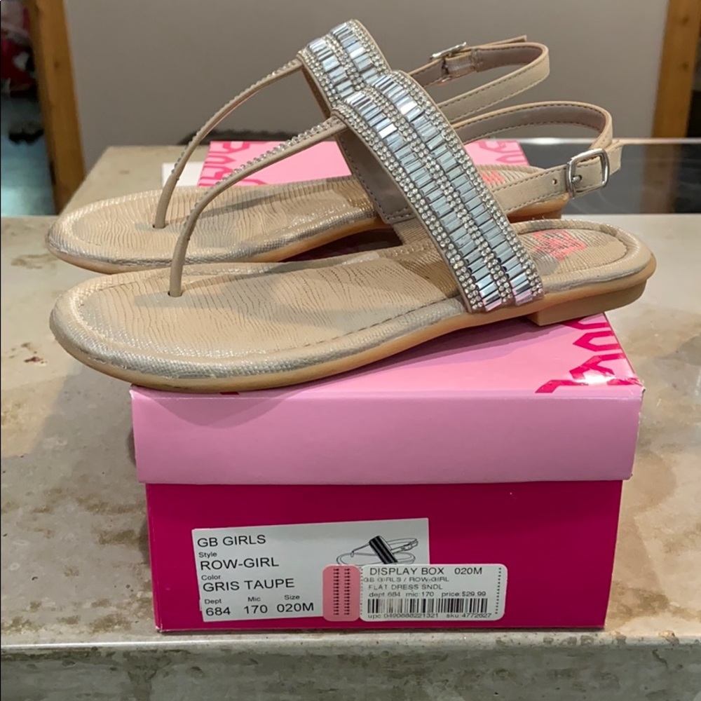 Gianni Bini Silver embellished sandals